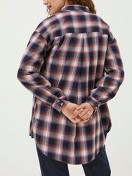 Billie Longline Check Shirt