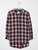 Billie Longline Check Shirt - Navy