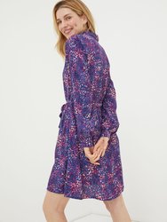 Charlie Layered Spot Shirt Dress