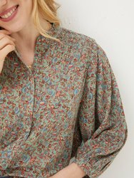 Evelyn Craft Floral Blouse