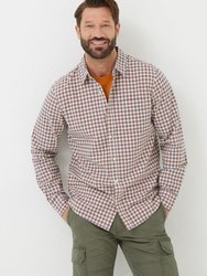 Everly Check Shirt - Washed Red