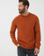 Hinton Crew Jumper - Orange