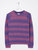 Ombre Stripe Crew Sweater
