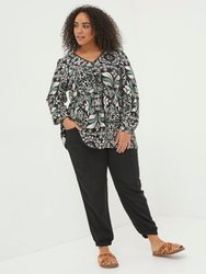 Plus Size Lyme Cargo Cuffed Joggers