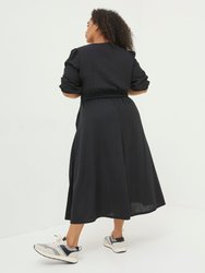 Plus Size Rene Midi Dress