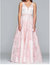 Long Gown With Tulle Skirt - Pale Pink