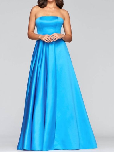 FAVIANA Satin Strapless Ball Gown product