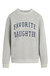 Favorite Daughter Collegiate Sweater, Heather Grey - Heather Grey