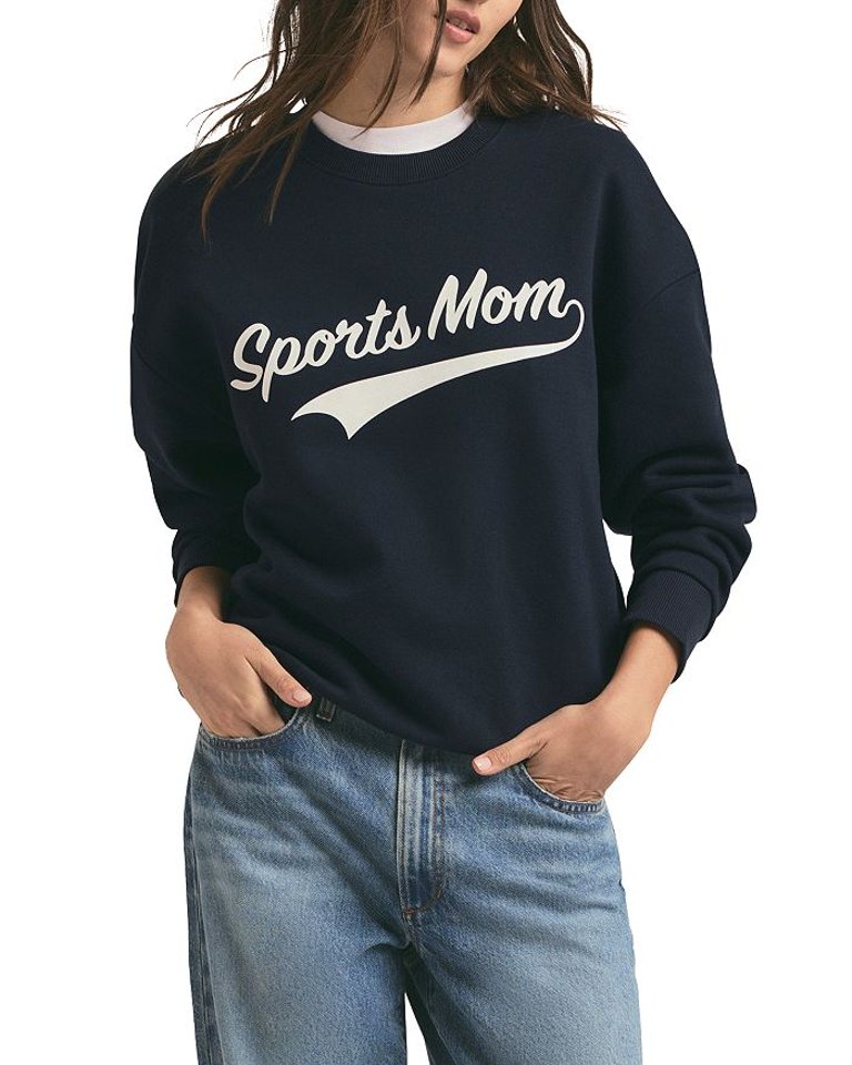 Favorite Daughter Sports Mom Sweatshirt, Navy - Navy