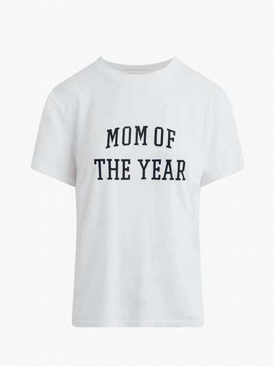 Favorite Daughter Women's Mom Of The Year Collegiate Tee In White product