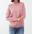 Cowl Neck Long Sleeve Sweater - Peony