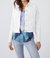 Crop Shirt Jacket - White