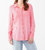 Garment Dyed Long Sleeve Shirt In Flamingo Pink - Flamingo Pink