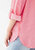 Garment Dyed Long Sleeve Shirt In Flamingo Pink