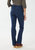 Olivia Flare Leg Jean In Dk Blue