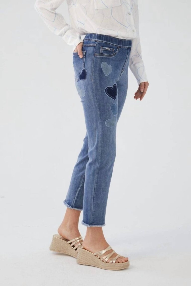 Pull-On Pencil Ankle Jeans