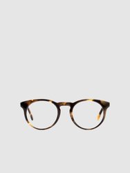 Turing Whiskey Tortoise Blue Light Glasses