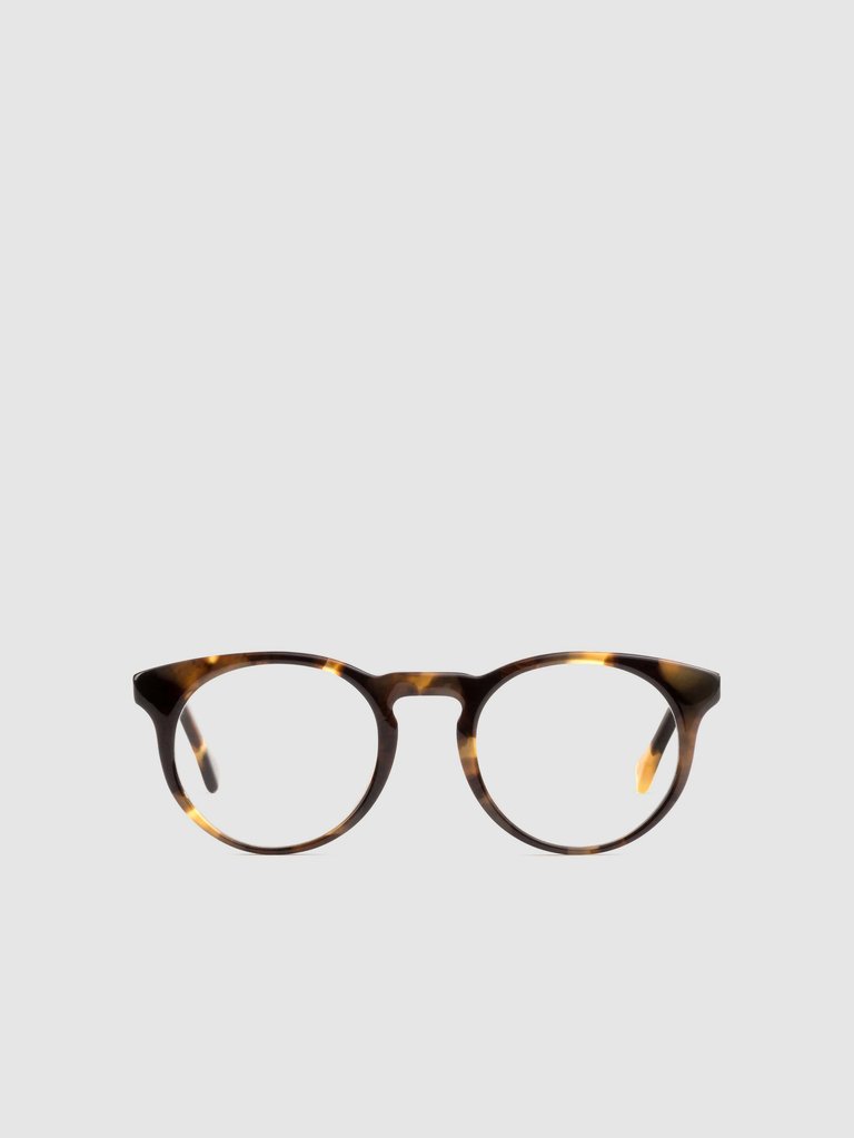 Turing Whiskey Tortoise Blue Light Glasses