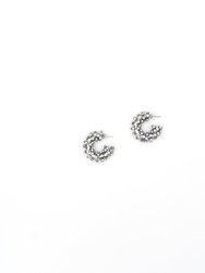 Burci Earrings - Silver