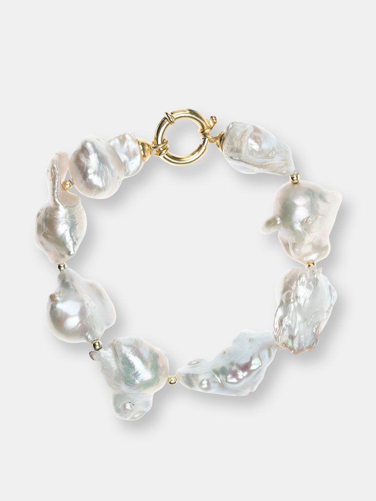 Chinda Baroque Pearl Bracelet - Baroque Pearls