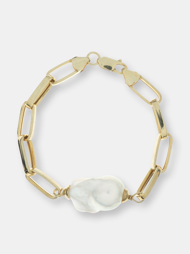 Eliz Baroque Pearl Bracelet - Default Title