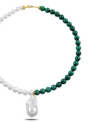 Estelle Jade Necklace - Green