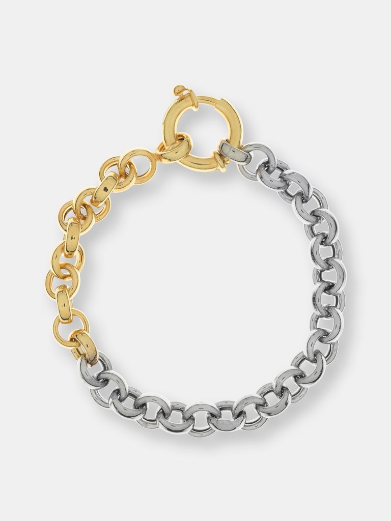 Punky Bracelet - Gold & Silver