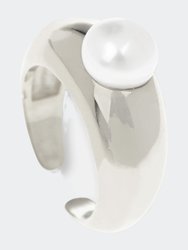 Suki Pearl Ring - Silver