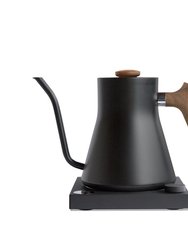Stagg EKG Electric Kettle [ARCHIVE] - Matte Black With Walnut Accents