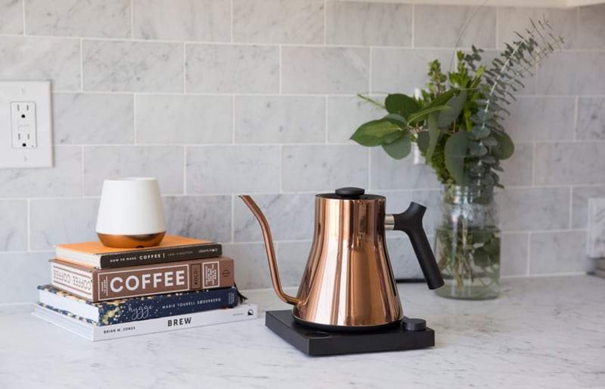 Fellow Stagg EKG Electric Pour Over Kettle | Polished Copper