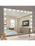 Large Hollywood Vanity Mirror With Lights Bluetooth Tabletop Wall Mount Metal White