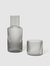 Ripple Carafe and Glass Set - Smoke