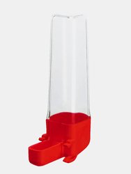 Ferplast 4550 Universal Drinker - Red/Clear