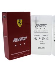 Ferrari Red Fragrance Refill For Hard Case By Ferrari  For Men - 2 x 0.8 oz EDT Spray (Refill)