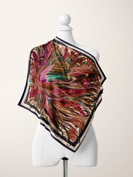 Medusa's Flowers Silk Scarf