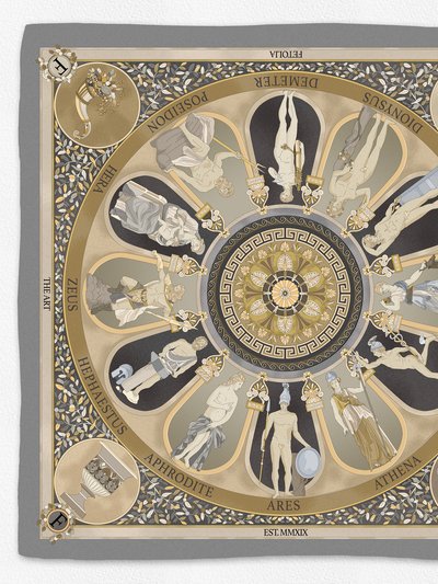 Fetolia The Olympian Gods Silk Scarf product