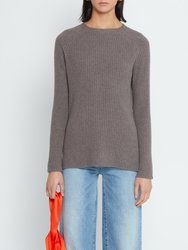 Capua Wool Cashmere Sweater - Grey
