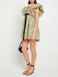 Didi Dress - Green Floral