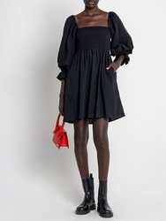 kourt Portia Mini Dress - Black - Black