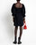 kourt Portia Mini Dress - Black