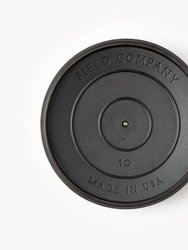 No.10 Cast Iron Skillet Lid