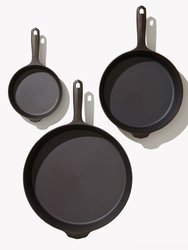 Three-Piece Cast Iron Cookware Set