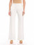 Button Pocket Pant In White - White