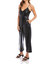 Cropped Jumpsuit In Black - Black