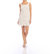 Daisy Mini Dress In Off White/natural - Off White/natural