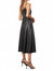 Lana Faux Leather Dress In Black