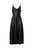 Lana Faux Leather Dress In Black - Black