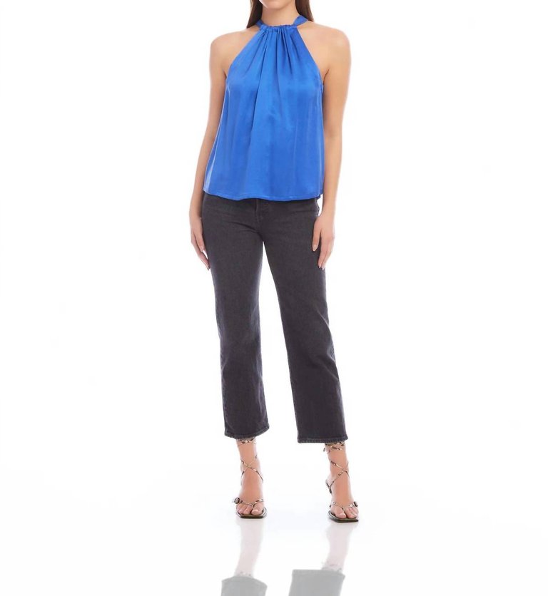 Sicile Tank In Cobalt - Cobalt