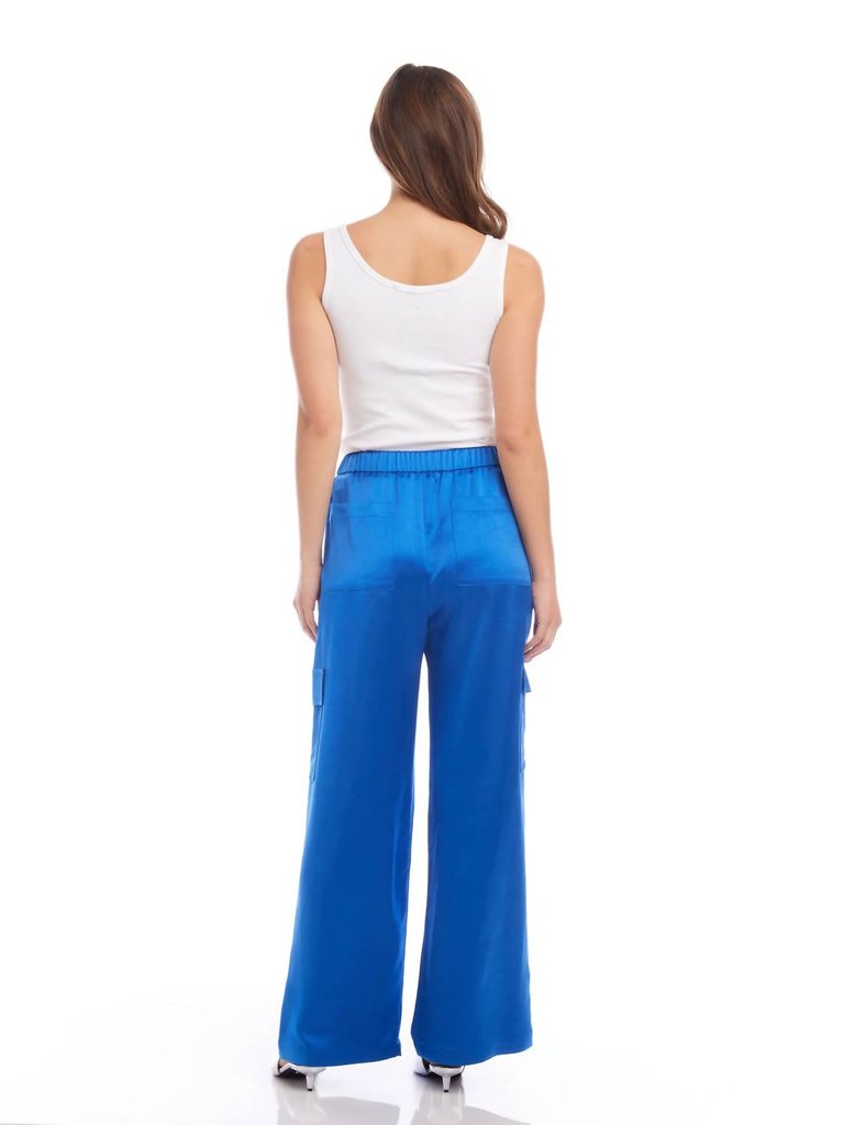 Sofi Pants In Sapphire Blue