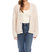 Textured Knit Cardigan In Natural - Natural